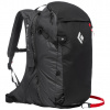 Lavínový batoh Black Diamond Jetforce Pro 35 Backpack Veľkosť chrbtovej časti batoha: M/L / Farba: čierna
