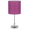 Stolové lampy - Svietidlá - Svietidlá - Stolové lampy - Lampka nocna biurkowa AGNES 03148 fioletowa (Stolové lampy - Svietidlá - Svietidlá - Stolové lampy - Lampka nocna biurkowa AGNES 03148 fioletowa
