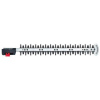 METABO nože do nožníc na plot 550 mm, pre HS 8865 Quick, 624576000 VÝPREDAJ