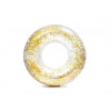 Nafukovací kruh INTEX 56274 Glitter 119 cm, zlatá