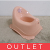 MALTEX Nočník protišmykový s hudbou Sloník Minimal - peach rose