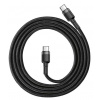 Baseus CATKLF-GG1 USB-C 60W 1m sivý/čierny kábel