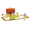 Tooky Toy Farma sada v kufríku s dráhou 31 ks