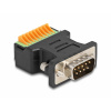 Delock 66558 VGA adaptér [1x D-SUB zástrčka 9-pólová - 1x zásuvka] čierna; 66558