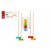 Teddies Hra Kroket drevo v krabici 59x21x6cm