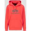 ALPHA INDUSTRIES Mikina Basic Hoody - radiant red (178312/711) Veľkosť: XL/Regular