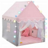 Detský stan Leopardí domček 3 roky + (Stan Detský domček Castle Palace for Garden Room Home LED Pink)