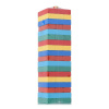 Hra jenga farebné bloky