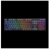 A4tech Bloody Podsvícená mechanická herní klávesnice S510R, Blue Switch, Pudding, USB, CZ, černá (S510R-BK-BS-PUD)