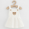 New Baby Dojčenská Sukienka Na Traky Luxury Clothing Laura -Biela-86 (12-18m)