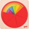 Goki puzzle kruh zlomky