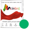 Malebná 0520 zelená - Vrchná akrylátová pololesklá farba 0,7l
