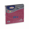 Wimex Obrúsok 3vrstvý bordový 33x33cm 20ks Balenie: 240 ks