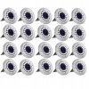 Solárna zapichovacia záhradná lampa - 20 x záhradná LED solárna lampa LED LED Great Lamp Set (20 x SOLAR LED záhradné svietidlo, súprava zemného svietidla)