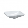 Laufen Pro A - Vstavané umývadlo, 490x360 mm, bez otvoru na batériu, biela H8119610001091