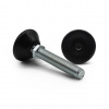 Skrutka rektifikačná s kĺbom / 281-110 / 32 mm / M10 x 50 mm (čierna)