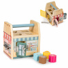 EcoToys Drevený domček - vkladačka