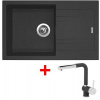 Sinks Drezy LINEA 780 Granblack + Mix 3 P GR