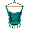 Závesné hojdacie kreslo - Hammock Brazílska kreslo Rhodes12 130x100 WZ5 Sea (Hammock Brazílska kreslo Rhodes12 130x100 WZ5 Sea)