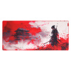 Podložka pod myš, MONKA ZOWA XL, herná, červeno-biela, 900 x 400 x 3.5 mm, Marvo