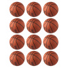 POPLATOK NA MUFFINY Basketbalová lopta do koša