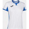 Joma Dámsky dres TOLETUM II T-SHIRT WHITE-ROYAL S/S Veľkosť: XS