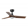 FARO Barcelona FARO 33806WT-1TW - LED stmievateľný ventilátor HEYWOOD S 10W/230V drevo/čierny p FA33806WT-1TW + záruka 3 roky zadarmo + záruka 3 roky zadarmo