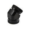PHANTEKS Hard-Tube Adapter 2x 12mm 45 Angle - black PH-A45_BK_12