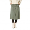 Dámská sukně TIMEZONE Midi Cargo Skirt Zelená velikost 26