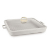 Berlinger Haus BH-7790 Obdĺžniková grilovacia panvica s pokrievkou z kolekcie Sahara 34 cm - krémová Berlinger Haus