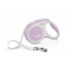 Vodítko FLEXI Comfort M pásek 5m/25kg ružová NEW