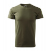MALFINI HEAVY NEW 137 / Unisex tričko - military zelená S