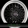 BORBET B 7x17 4x100 ET38.00 black rim polished