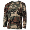 MFH tričko US dlhý rukáv WOODLAND veľ.XXL