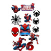 CUKROVÁ TLAČ jedlý obrázok na tortu Cukrová hmota SPIDERMAN SPIDER-MAN Sada 43
