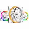 be quiet! Light Wings White | 120mm PWM Triple Pack Počítačová skriňa Ventilátor 12 cm Biela 3 kusov (BL100)
