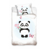 Carbotex obliečky Panda 226008 100 x 135 , 40 x 60 cm