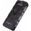 Prepínač KVM VGA 4x1 Switch 3xUSB HUB BOX