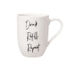 Villeroy&Boch Statement hrnček Drink.Refill.Repeat.