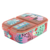 Stor Delený plastový box na desiatu Minnie Mouse 74420