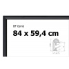 BFHM Plastový rám na puzzle 84x59, 4cm - čierny