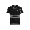 Pánske tričko Agent black stripes Horsefeathers|M
