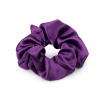 Stoklasa Saténová scrunchie gumička do vlasů - 34 fialová tm.