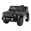 Joko Elektrické autíčko Mercedes G63 lakované kožené sedadlo penové kolesá USB MP3 čierná