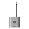 Orico 8v1 Hub adaptér, HDMI 4K + 3x USB-A 3.0, USB-C, 100W PD + SD/TF