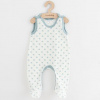 Dojčenské dupačky New Baby Classic II hviezdy mätové