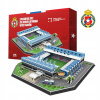 Futbalový štadión - Štadión Krakov - 3D puzzle - 126 dielikov