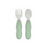 Beaba Prvý trénovací príbor 2-dielny Velvet grey Farba: Sage green