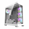 Darkflash DS900 AIR White + 7 fans ARGB