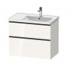 Duravit D-Neo Skrinka pod umývadlo 78,4 cm, pravá, vysoký lesk DE435802222